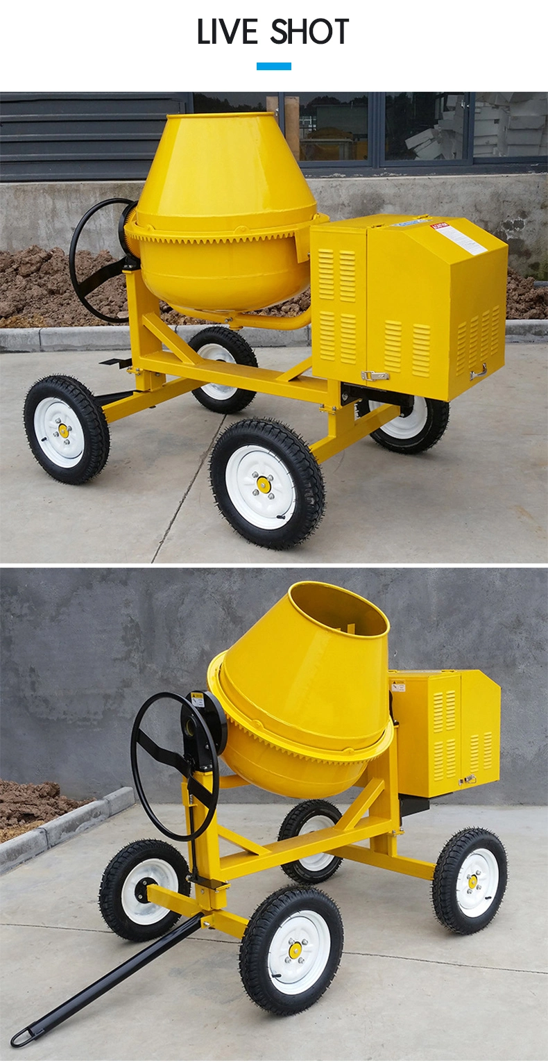 1 Cubic Meters Concrete Mixer with Lift