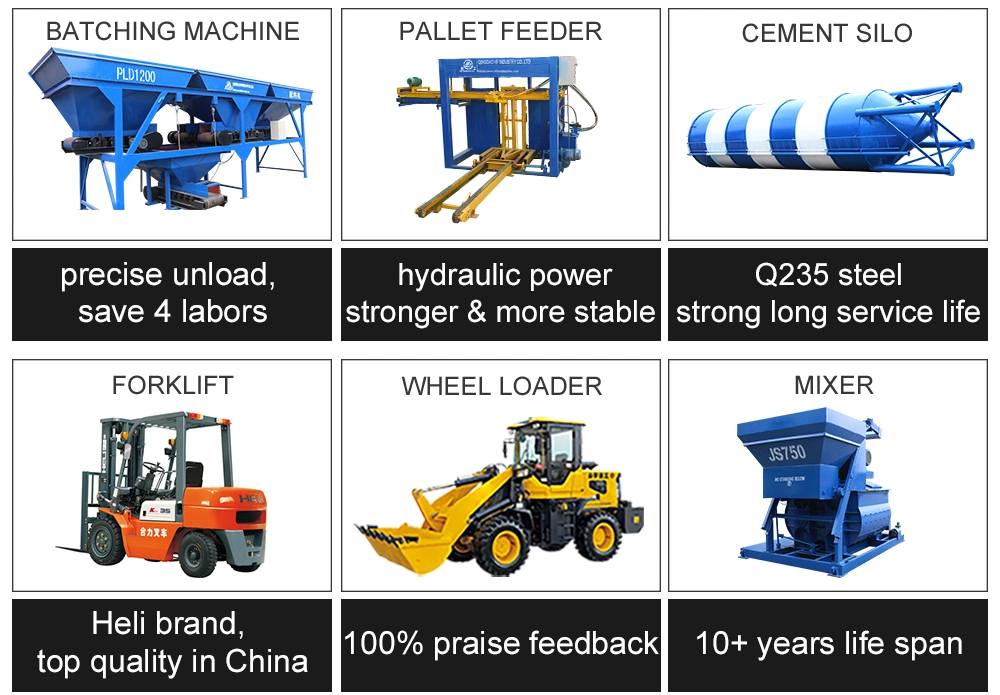 Qt4-16 Granite Block Machine Price List Concrete Brick Making Machine in Kenya