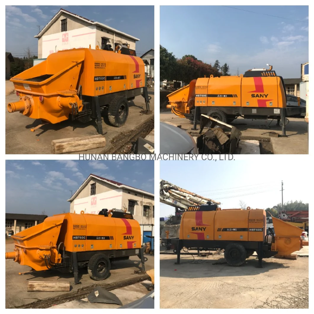 Concrete Machine Stationary Concrete Trailer Pump Diesel Cement Beton Pump Small Concrete Pump