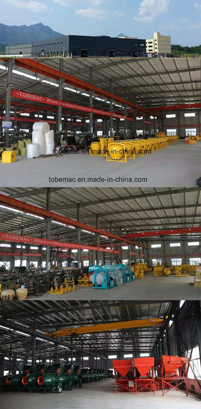 Manufacturer Cm400-4c Gasoline Tilting Drum Concrete Mixer for Factory Price