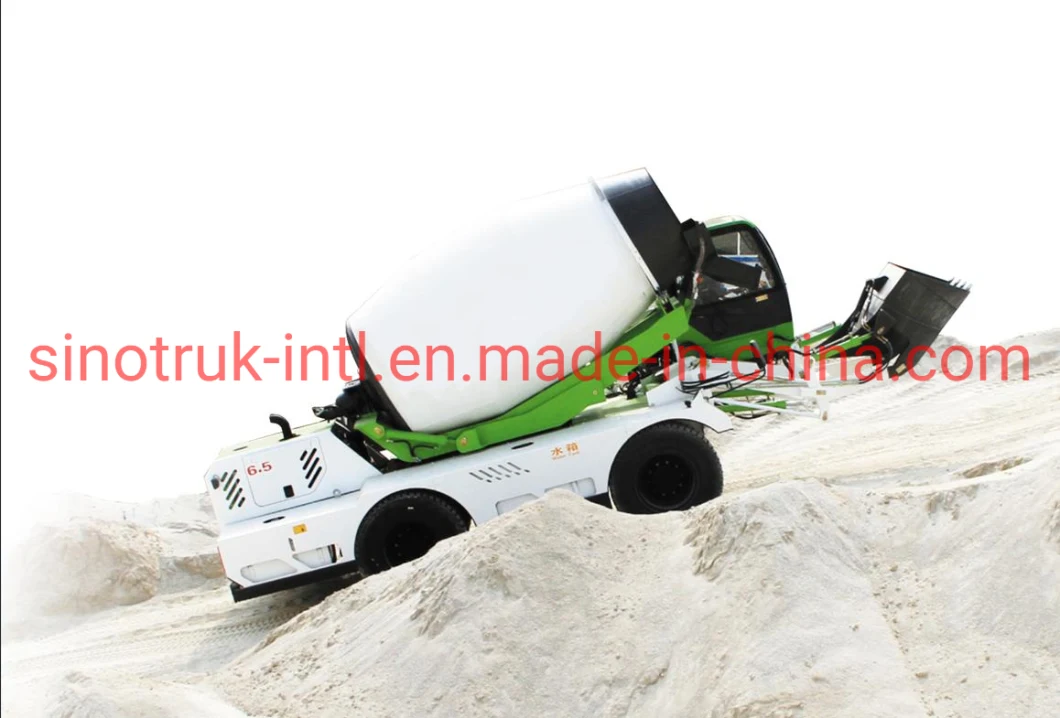 Self Loading Mobile Planetary Concrete Mixer Manufacture 6.5m3 Cement