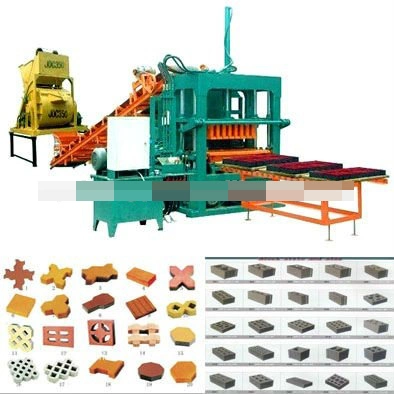 Hydraulic Semi-Automatic Brick Making Machine (QT5-20)