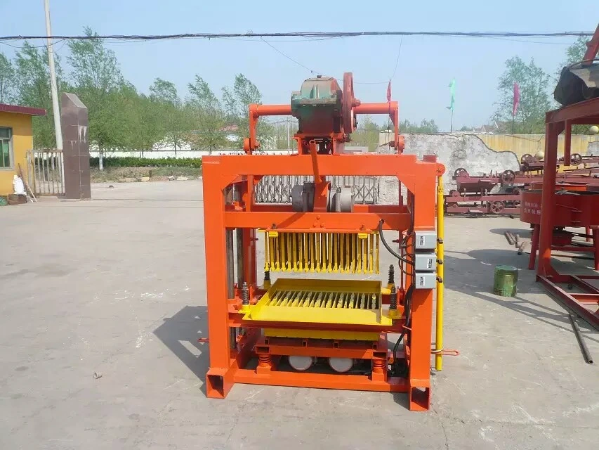 Mobile Electric Diesel Model Concrete Hollow Block Making Machine