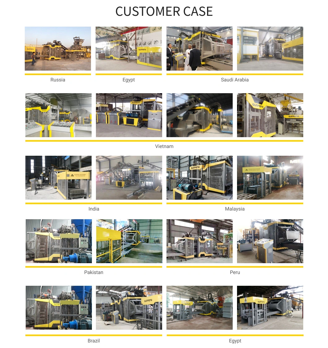 Full Automatic Concrete Brick Making Machine\ Automatic Brick Machine\Block Machine