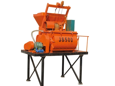 Twin Shaft Concrete Mixer Model Js500 Concrete Block Machine Mixer