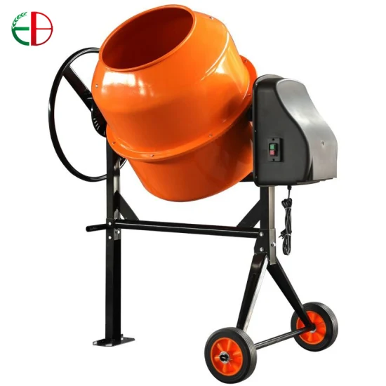 Nouvelle version Hot Sale Hand Push Bétonnière Standard Portable Electric Engine Cement Mixer