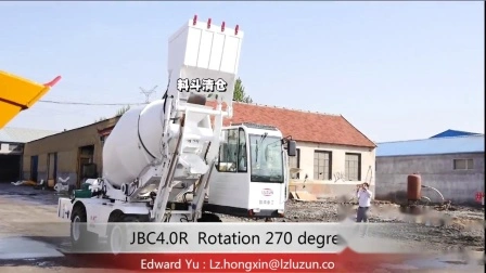 Fabricant chinois Jbc4.0 bétonnière à chargement automatique