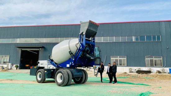 Vente en gros de mini-camions malaxeurs à béton Fabricant Prix de malaxeur à béton mobile à chargement automatique